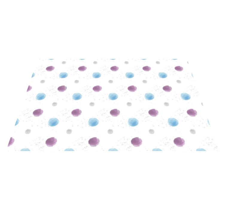 Vibrant spotty circles placemats - TenStickers
