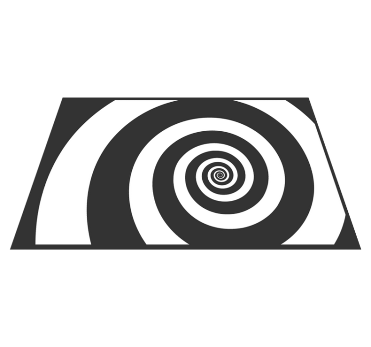 Spiral optical effect placemats - TenStickers