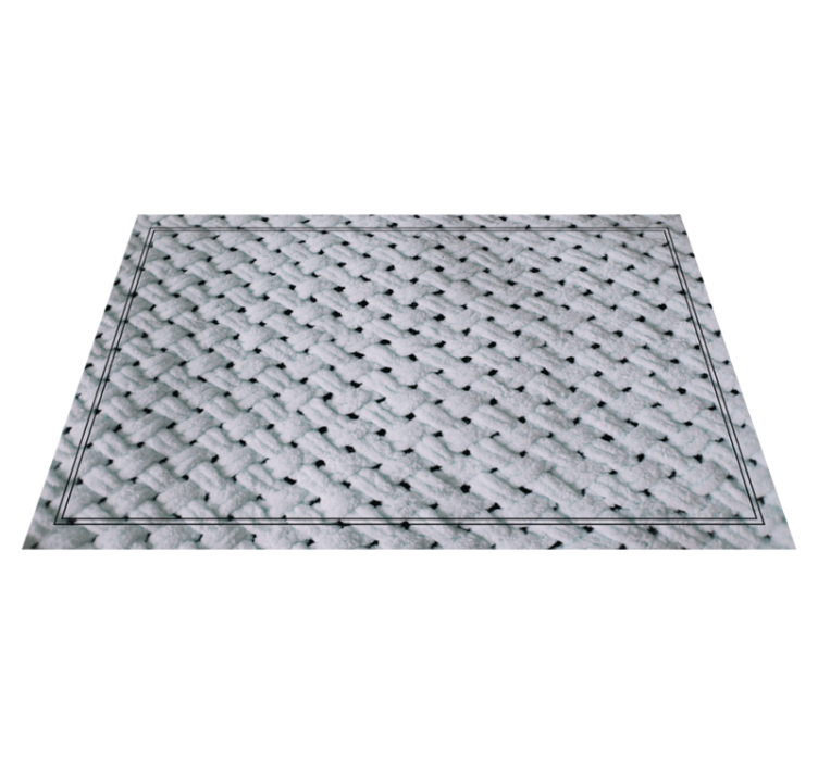 Woven pattern surface placemats - TenStickers