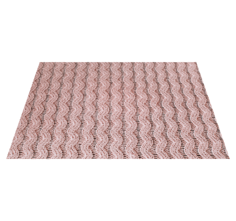 Placemat wavy pattern table cover - TenStickers