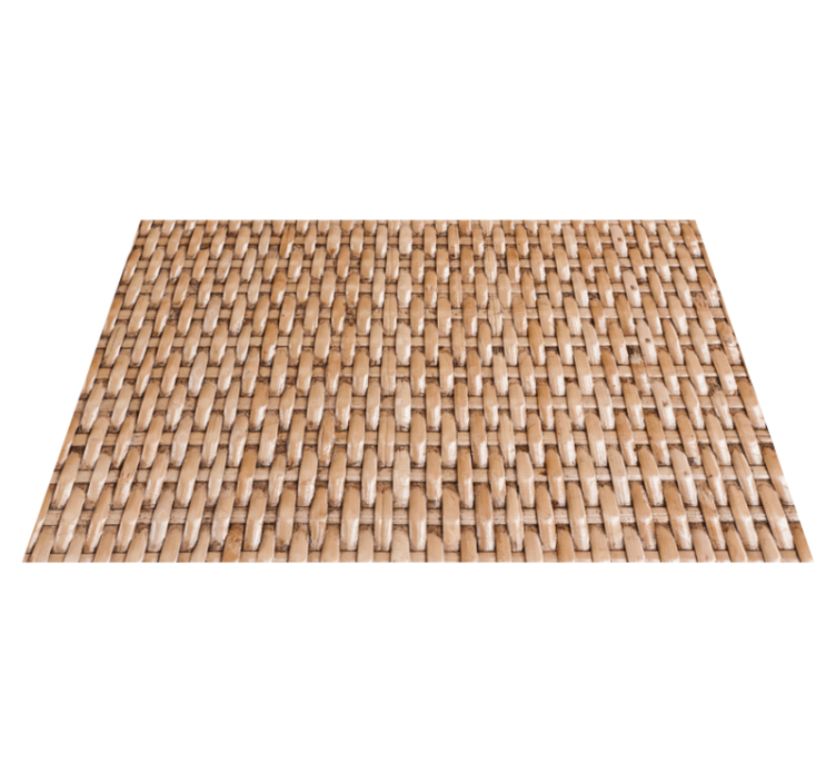 Woven textured surface placemats - TenStickers