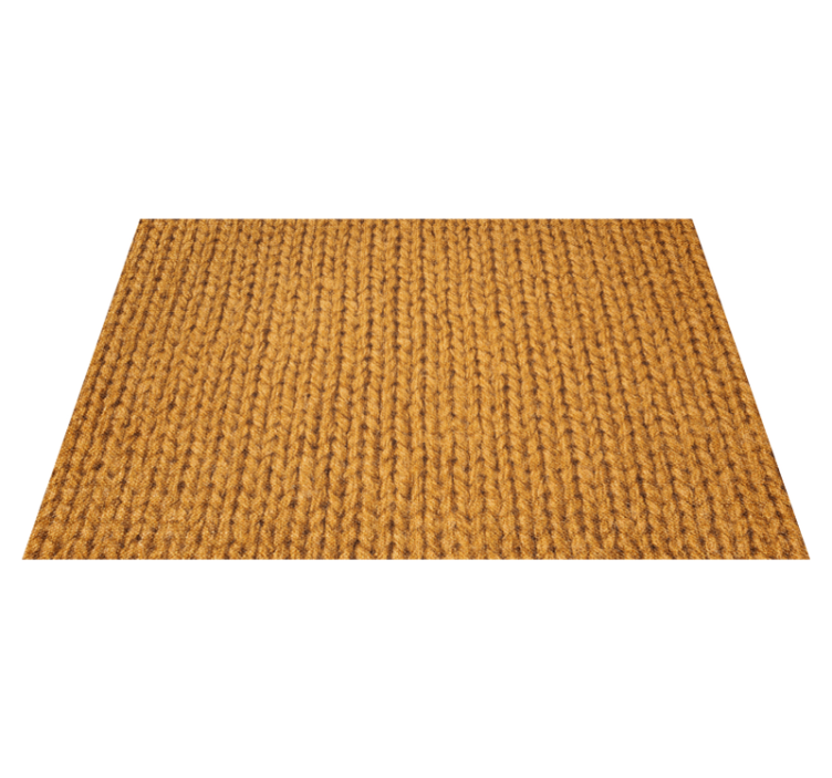 Knitted fabric pattern placemats - TenStickers