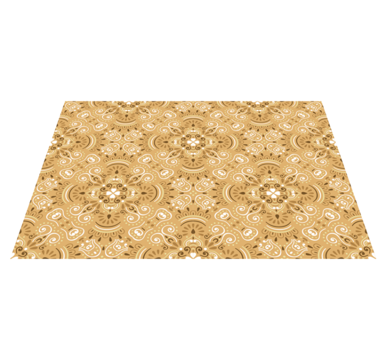 Placemat elegant floral design - TenStickers