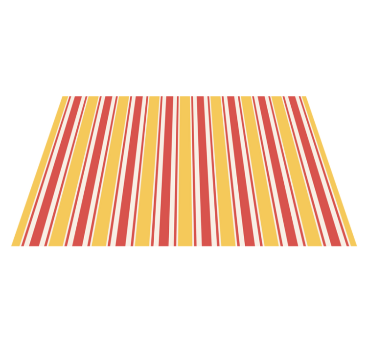 Children placemats colorful striped design - TenStickers