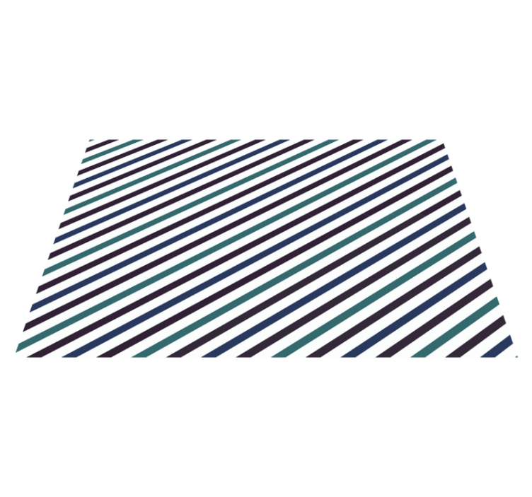 Striped color scheme placemats - TenStickers