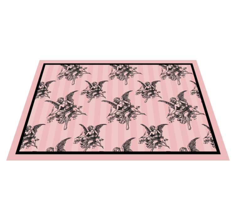 Modern placemats angelic cherubs design - TenStickers