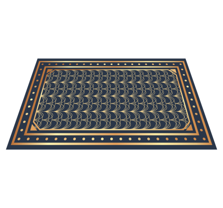 Modern placemats with elegant geometric design - TenStickers