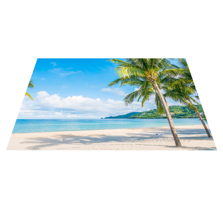 Original placemats tropical dream beach design - TenStickers