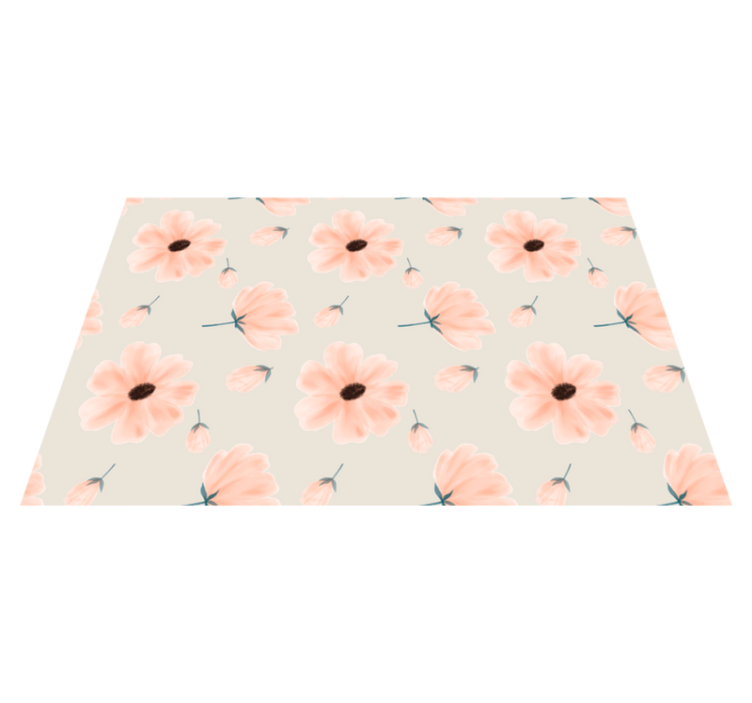 Original placemats floral inspired table design - TenStickers