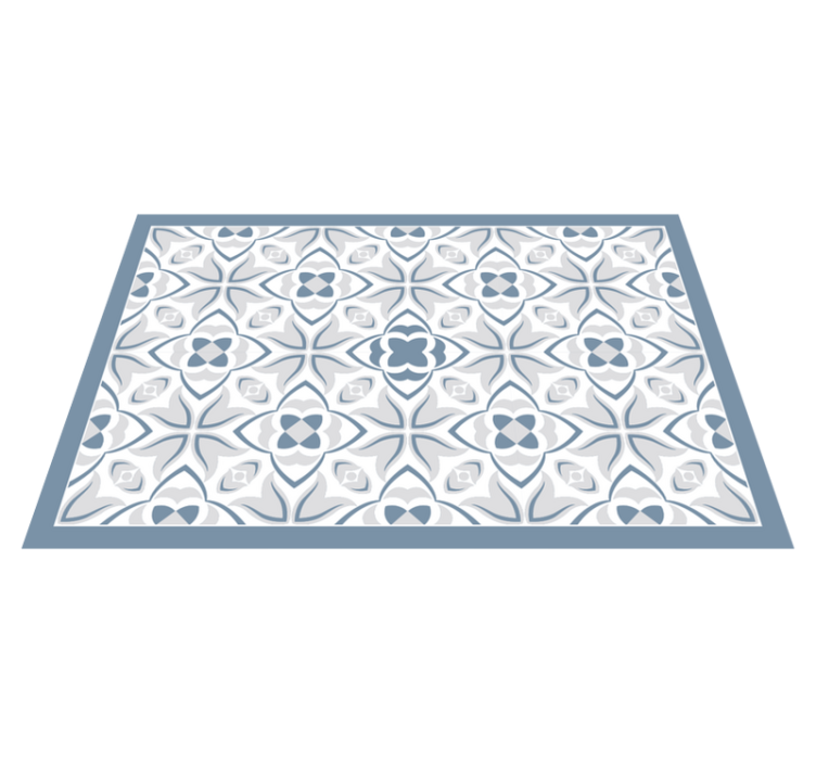 Placemat intricate floral design - TenStickers