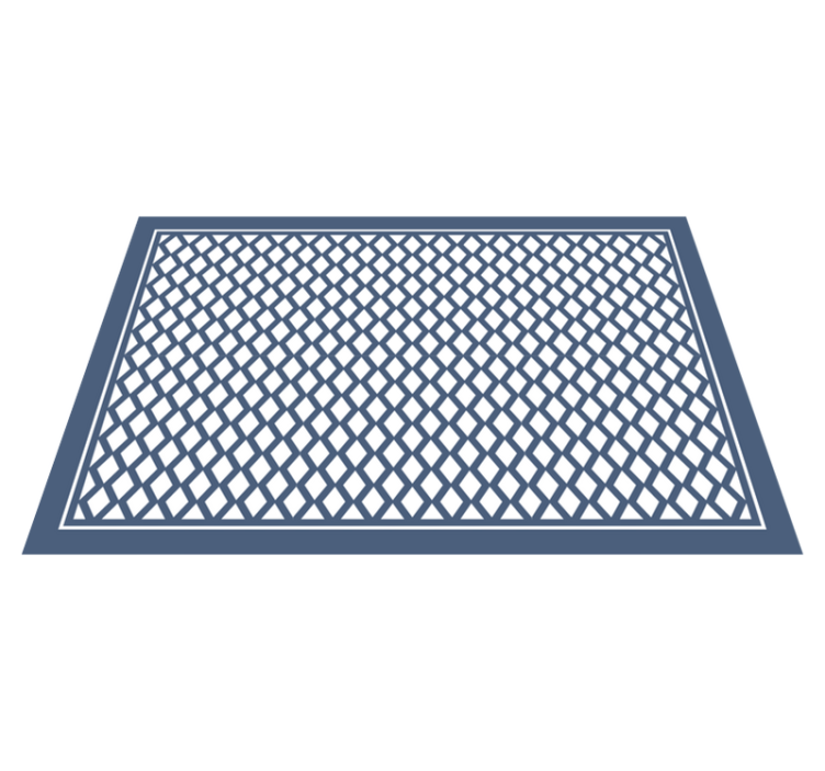 Geometric placemats geometric placemats pattern - TenStickers