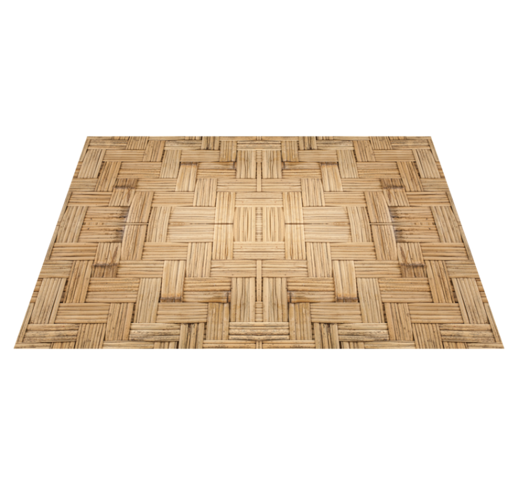 Placemat woven bamboo surface - TenStickers