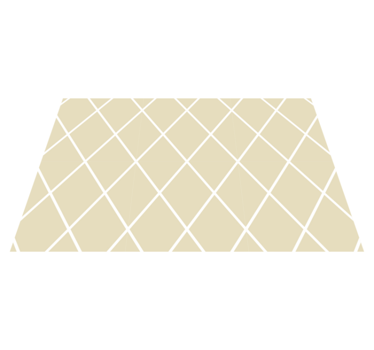 Placemat geometric diagonal pattern design - TenStickers