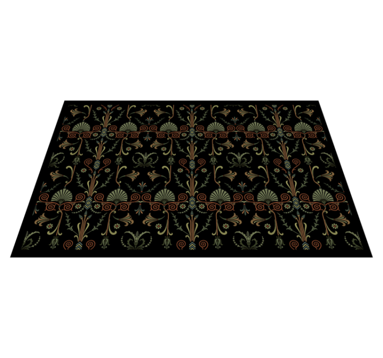 Floral textured finish placemats - TenStickers