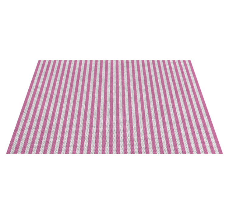 Placemat striped table top - TenStickers