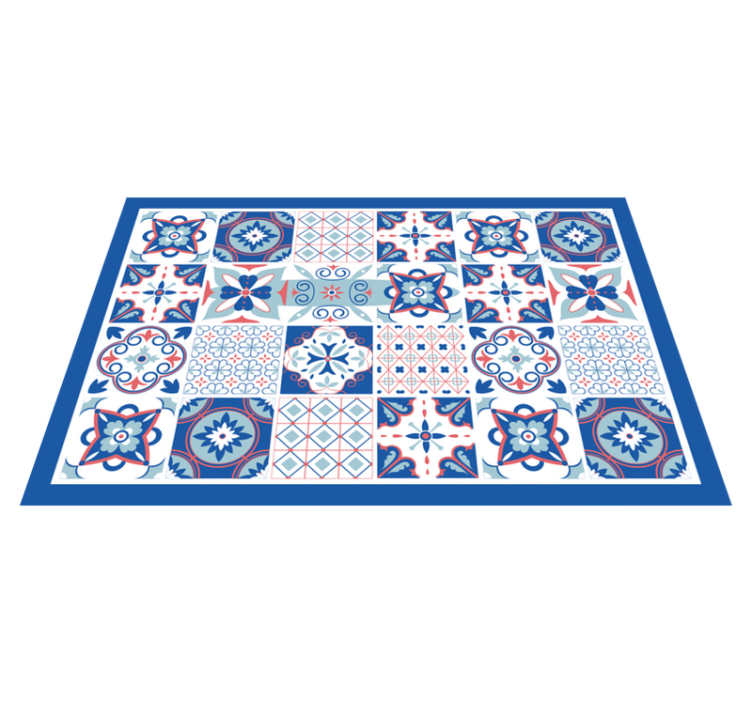 Placemat with intricate tile design - TenStickers
