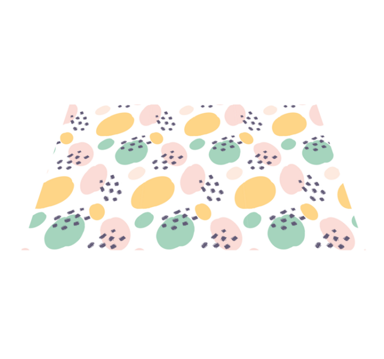 Original placemats colorful abstract design - TenStickers