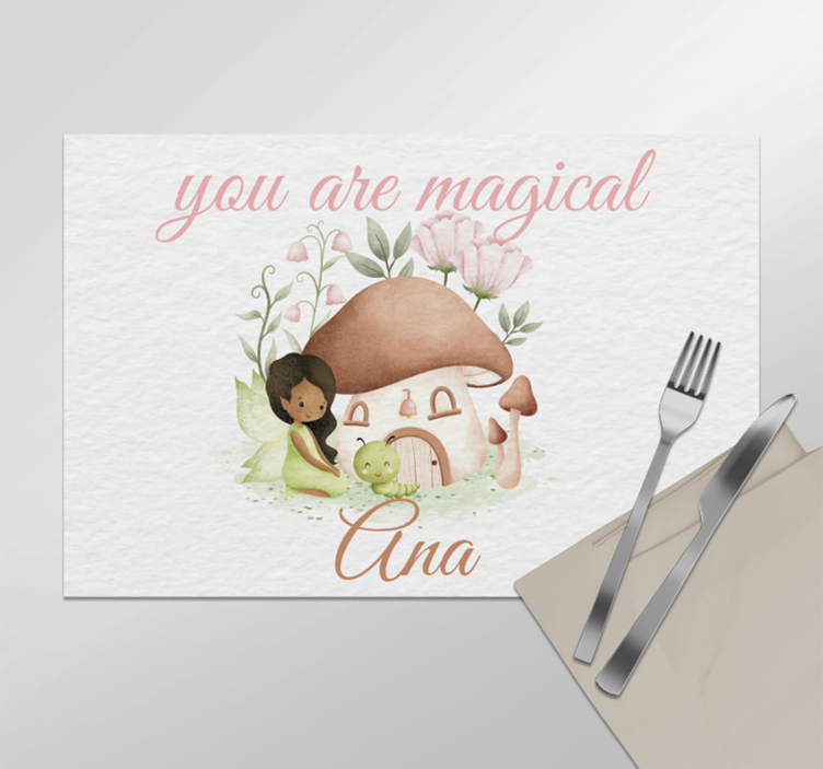 you are magical Personalised placemats - TenStickers