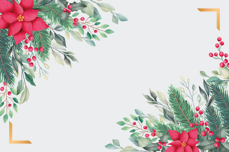 Christmas ornaments Christmas placemats - TenStickers