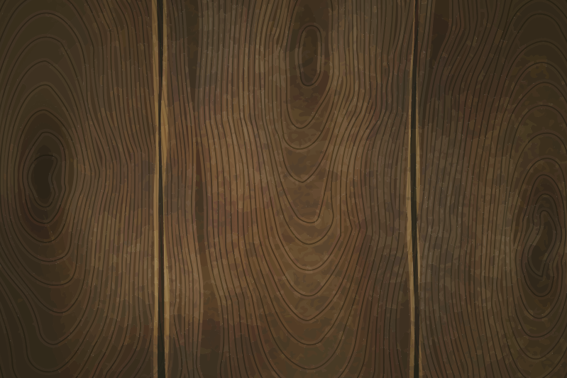 Natural wood pattern placemats - TenStickers