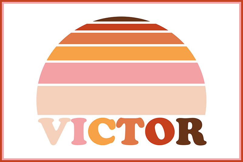 Personalisable placemat customizable name placemat - TenStickers