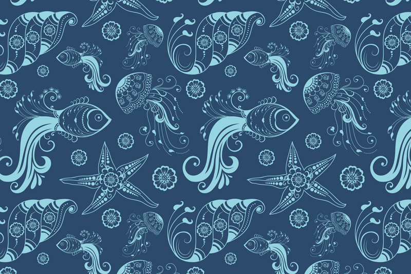 Original placemats nautical print design - TenStickers