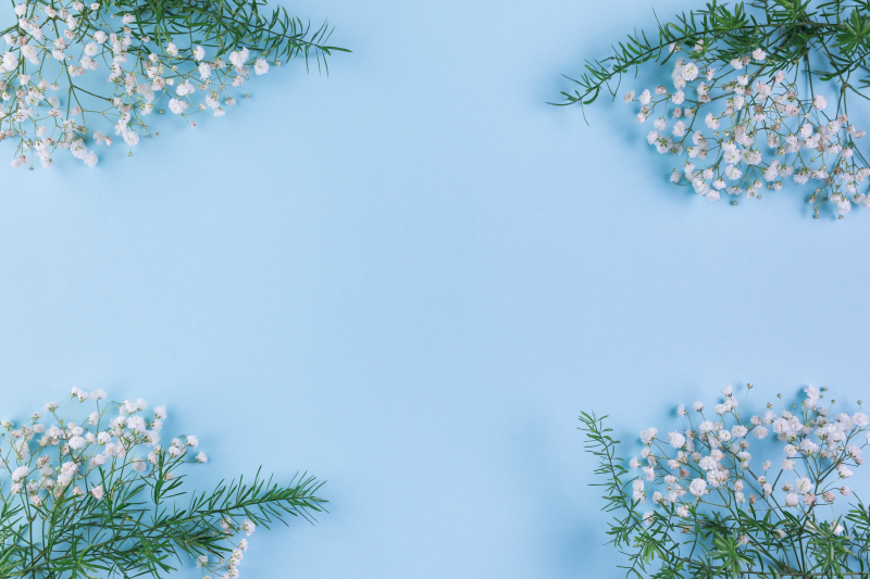 Original placemats floral table accent - TenStickers