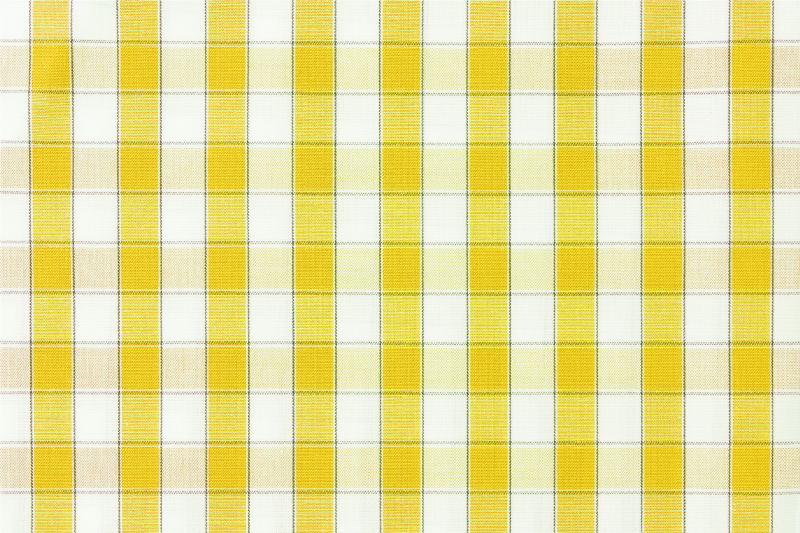 Yellow white squares original placemats - TenStickers