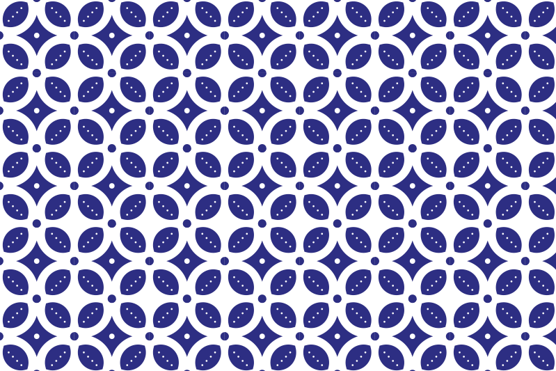 Placemat geometric pattern overlay - TenStickers