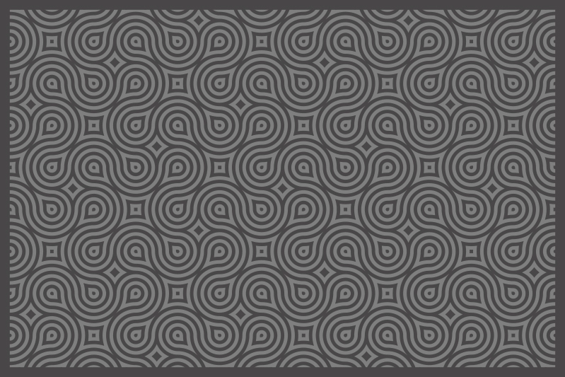 Placements abstract swirl design placemats - TenStickers