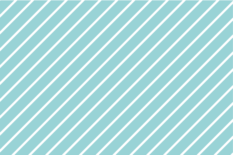 Striped table setting placemats - TenStickers