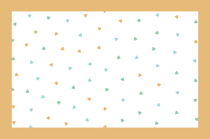 Personalisable placemat with sleek triangle design - TenStickers