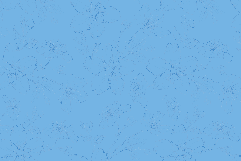 Botanical inspired placemats - TenStickers