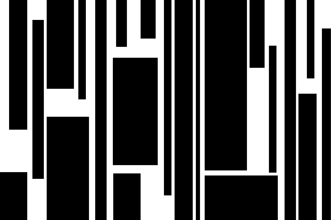 Modern placemats with geometric design - TenStickers