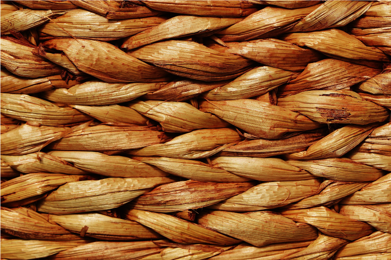 Braided natural mat placemats - TenStickers