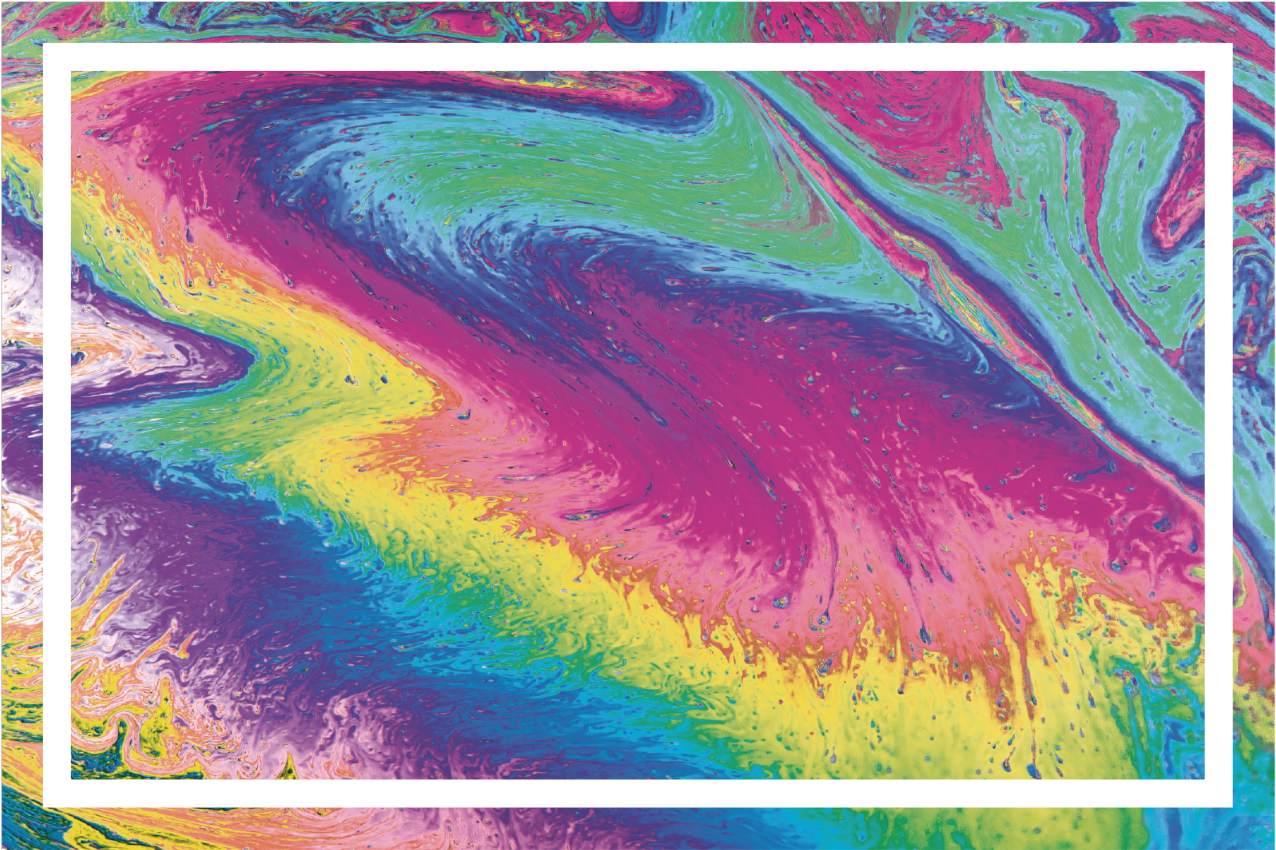 Original placemats vibrant abstract design - TenStickers