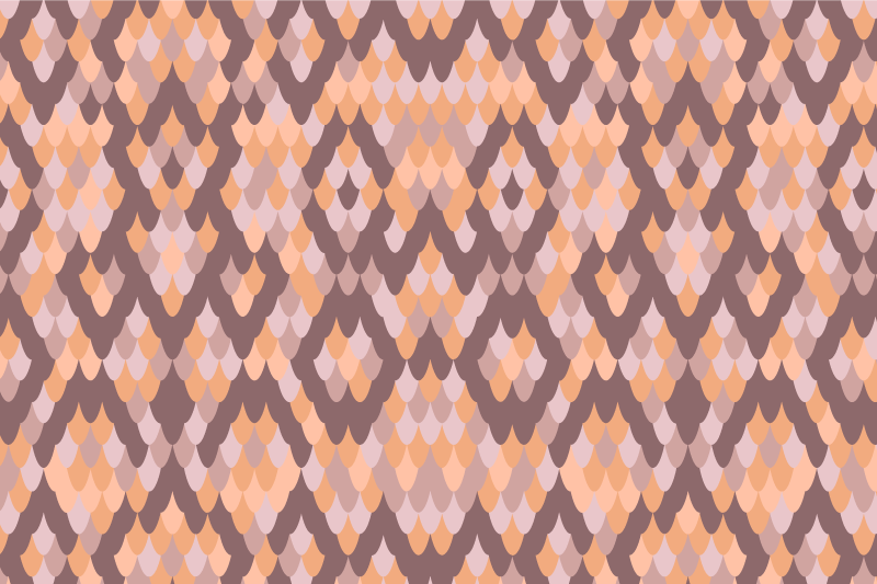 Beige snake skin print  elegant placemats - TenStickers