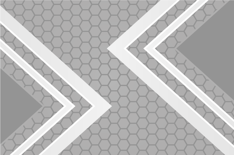 Modern placemats with geometric pattern details - TenStickers