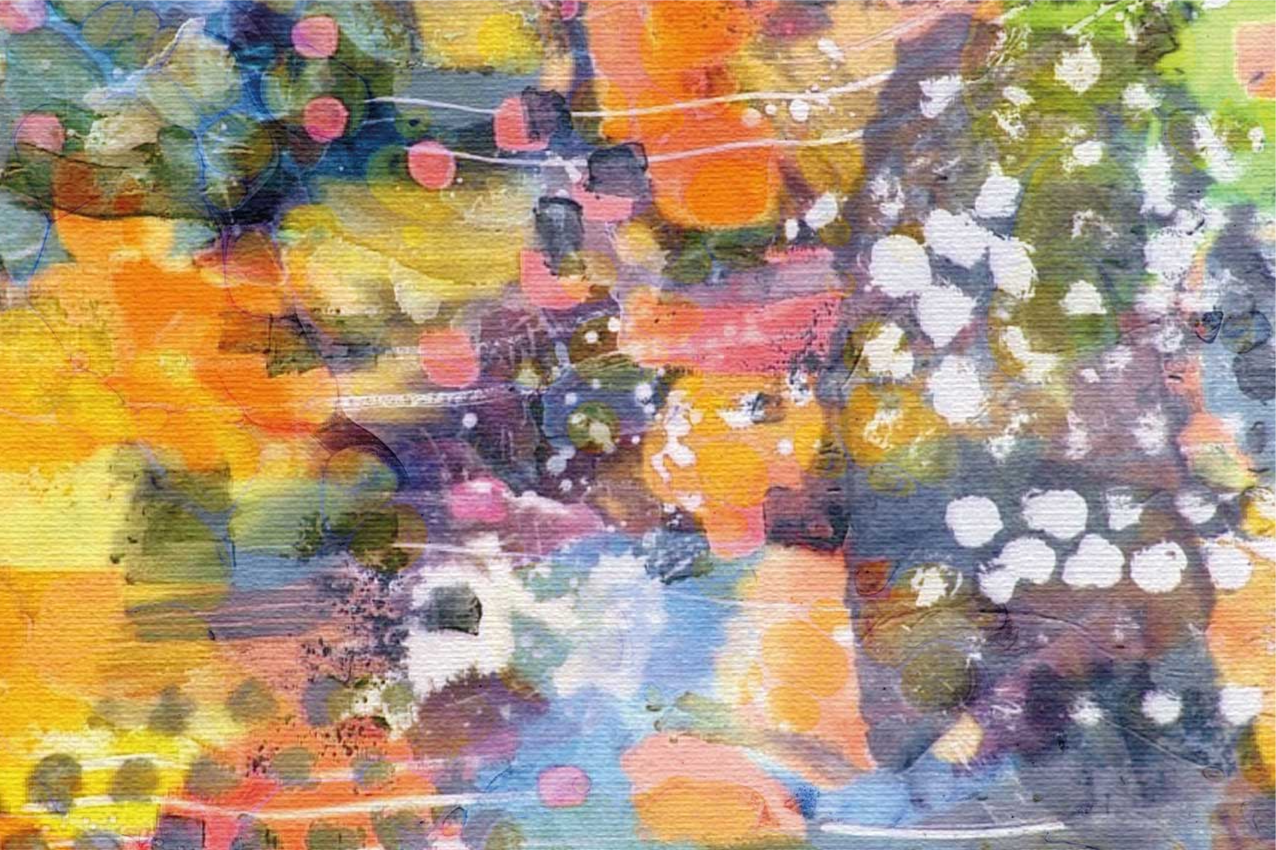 Vibrant color splash placemats - TenStickers