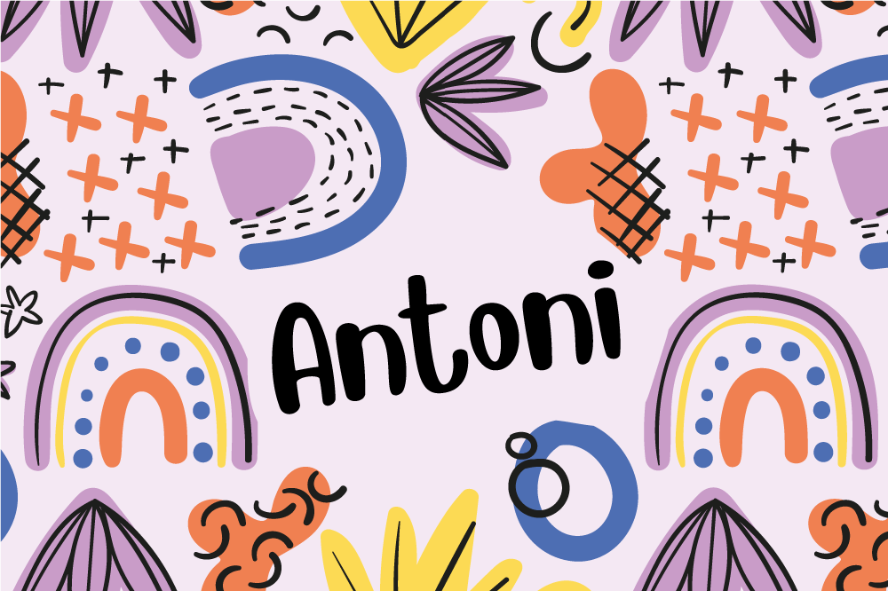 Children placemats with colorful rainbow designs - TenStickers