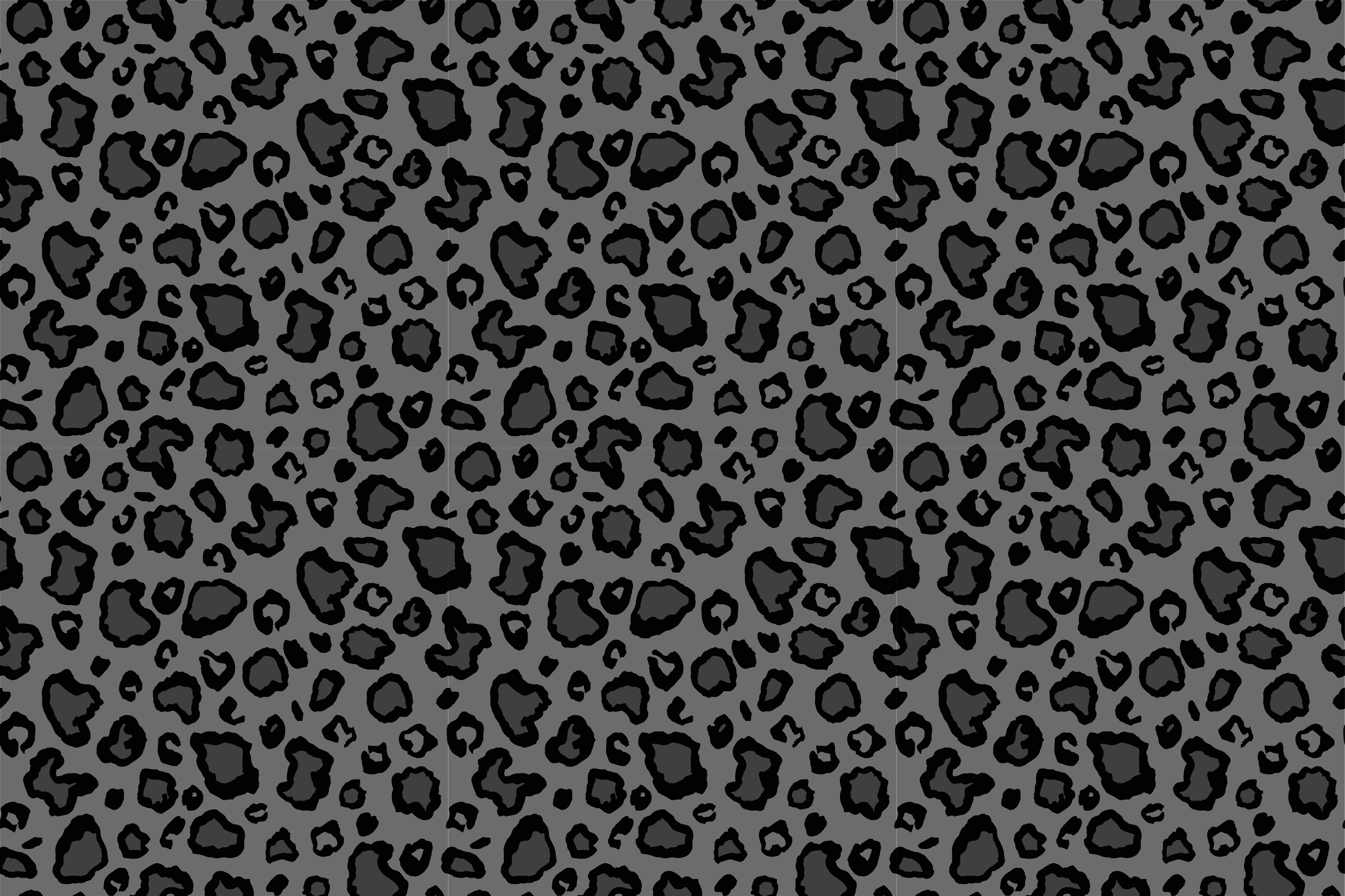 Leopard spot motif placemats - TenStickers