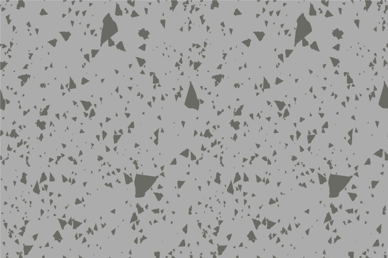 Warm colored terrazzo original placemats - TenStickers