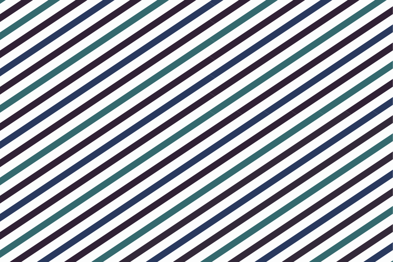 Striped color scheme placemats - TenStickers