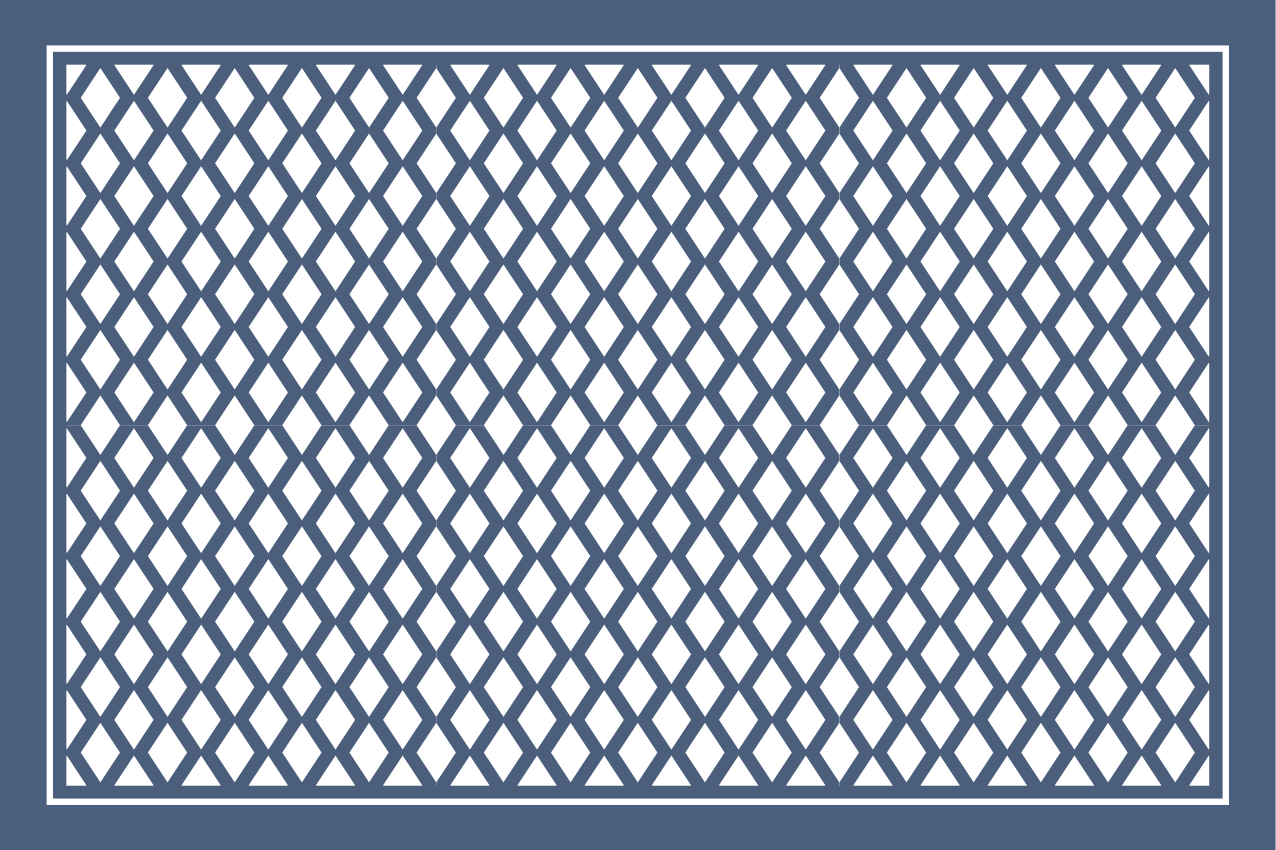 Geometric placemats geometric placemats pattern - TenStickers