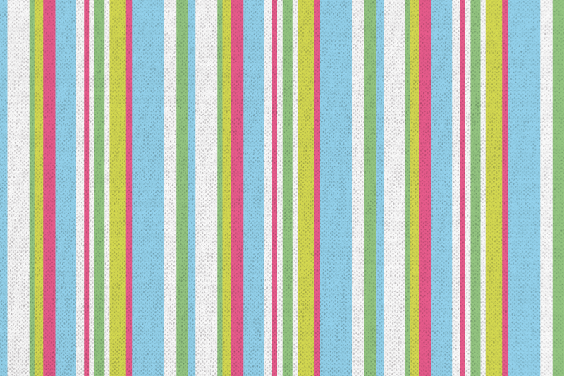 Colorful striped surface placemats - TenStickers