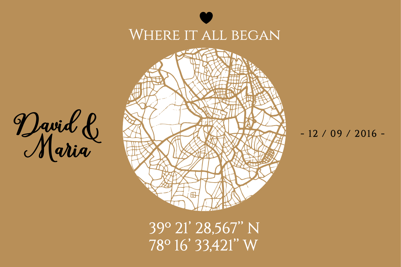 Where it all began original placemats - TenStickers