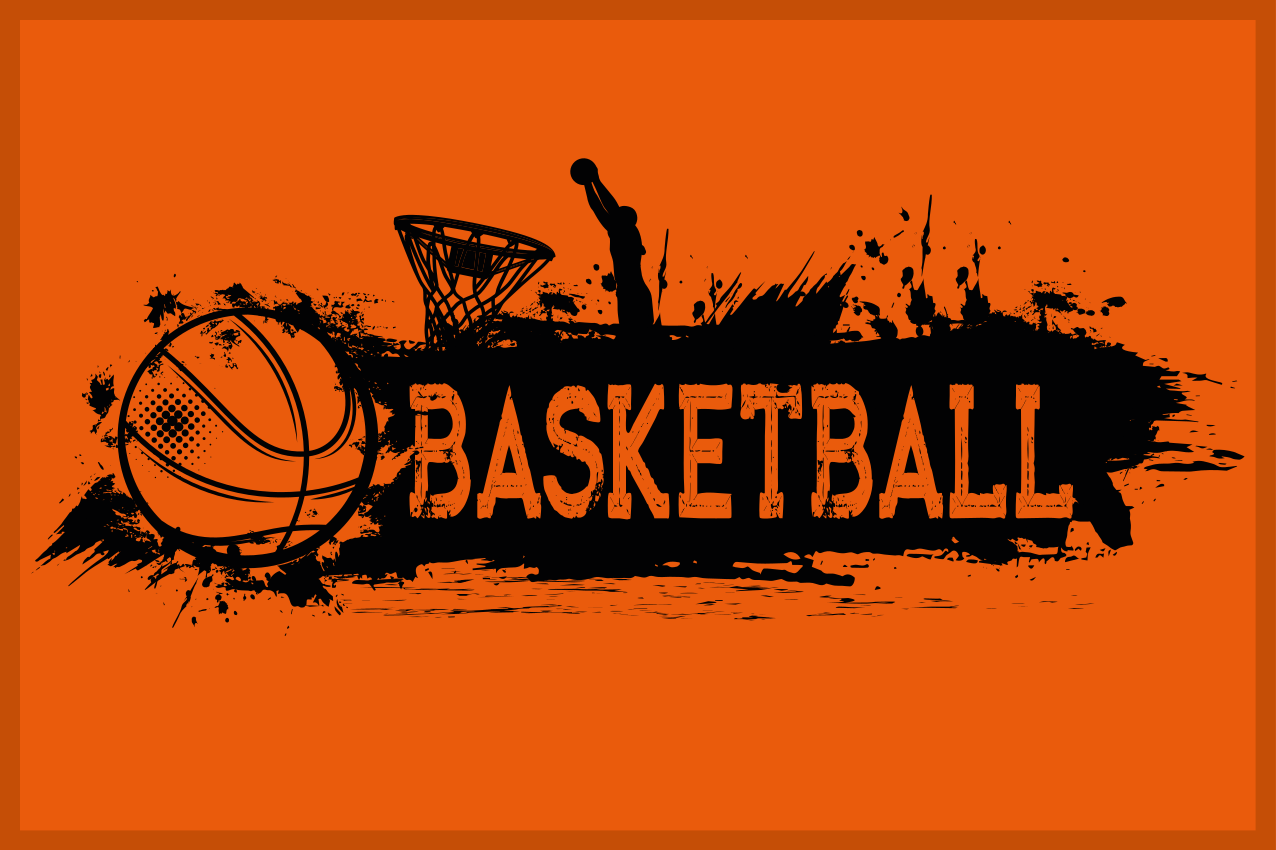 Basketball original table placemats - TenStickers