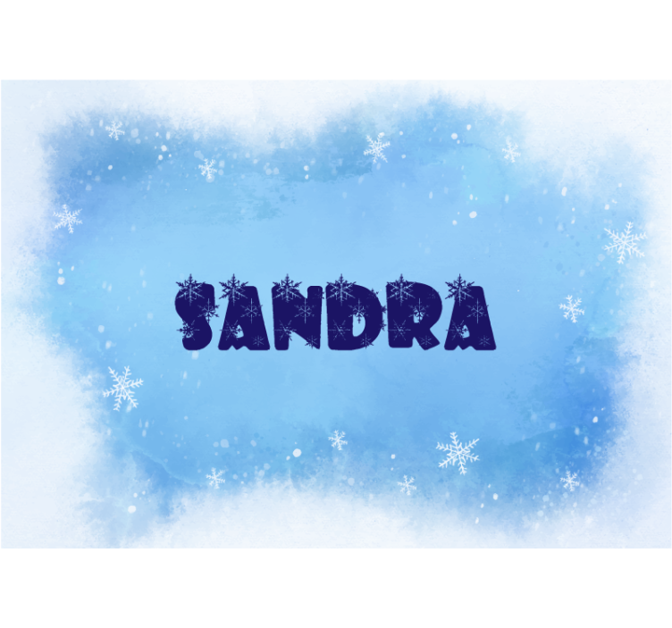 Customized Name Creation personalized wall mural - TenStickers