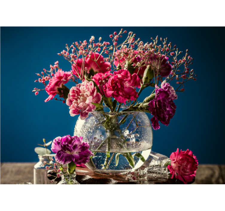 Clove in glass wall mural - TenStickers