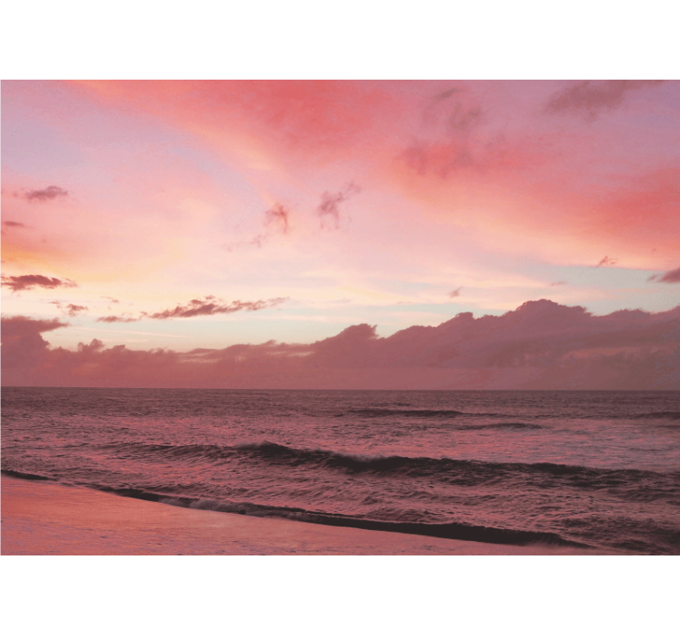 Colourful clouds aesthetic Sky Wall Mural - TenStickers